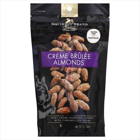 SQUIRREL BRAND NUT ALMOND CREME BRULEE-3.5 OZ -Pack of 6