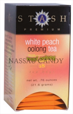 Stash Oolong White Peach Wuyi- 18 Teabag Pack Of - 6