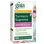Turmeric Supreme Immune A.S.A.P. 20 Caps by Gaia Herbs