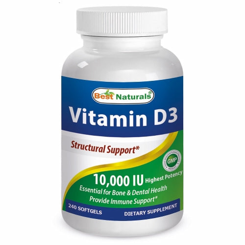 Vitamin D3 240 Softgels by Best Naturals