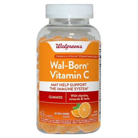 Wal-Born Vitamin C Immune Support Gummies, 1000 mg - 63.0 ea