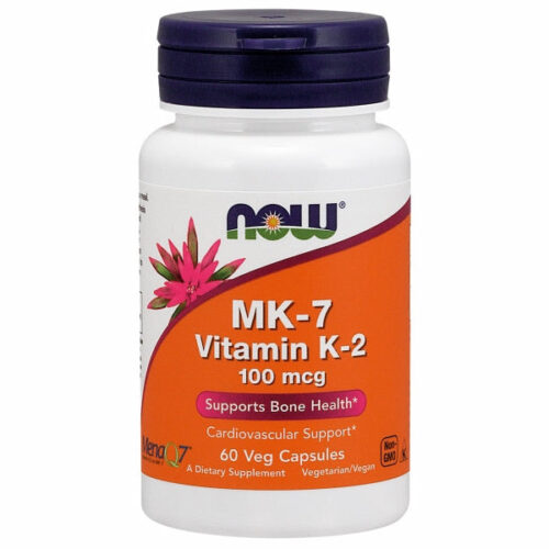 MK7 Vitamin K2 60 vcaps by Now Foods