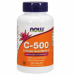 Vitamin C500 Calcium Ascorbate 100 Veg Caps by Now Foods