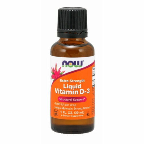Vitamin D3 Liquid Extra Strength 1 oz by Now Foods